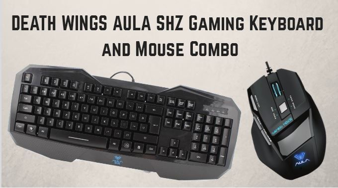 DEATH WINGS AULA SHZ Gaming Keyboard and Mouse Combo