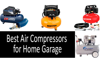 Best Air Compressors for Home Garage min: photo