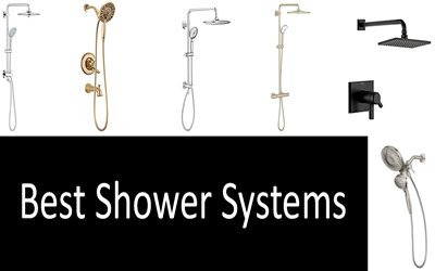 Best shower systems: photo